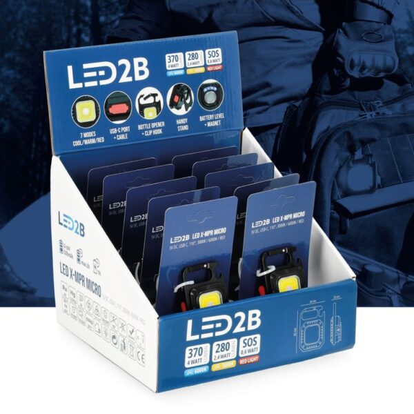 LED zseblámpa X-MPR MICRO CCT LED2B