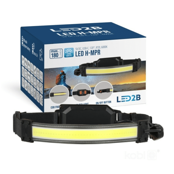 LED fejlámpa H-MPR 6000K LED2B