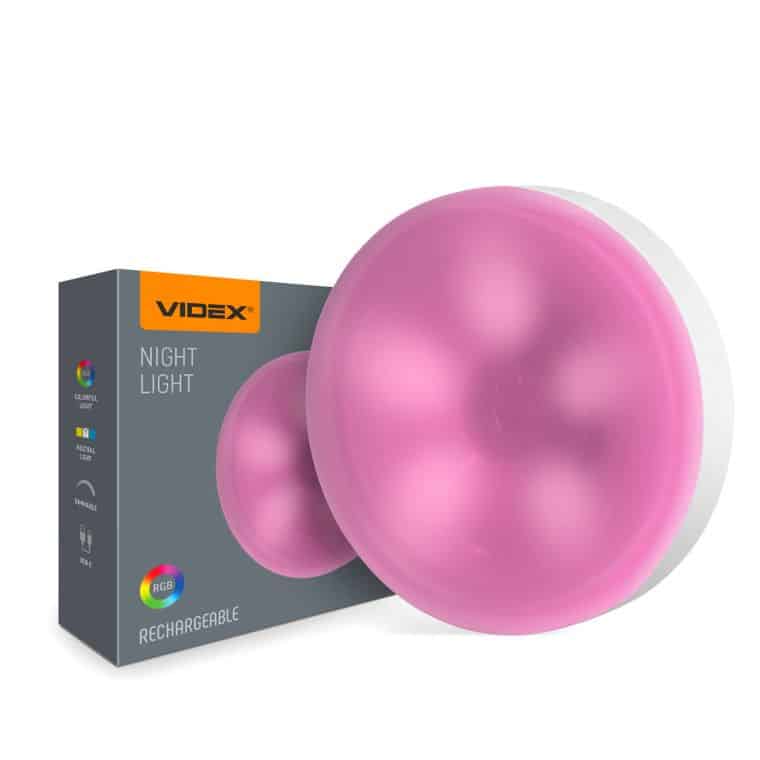Tölthető LED éjszakai fény VIDEX VL-NL064W-G