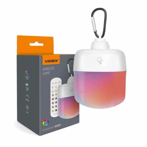 Távirányítós tölthető LED lámpa VIDEX VL-NL103W-R