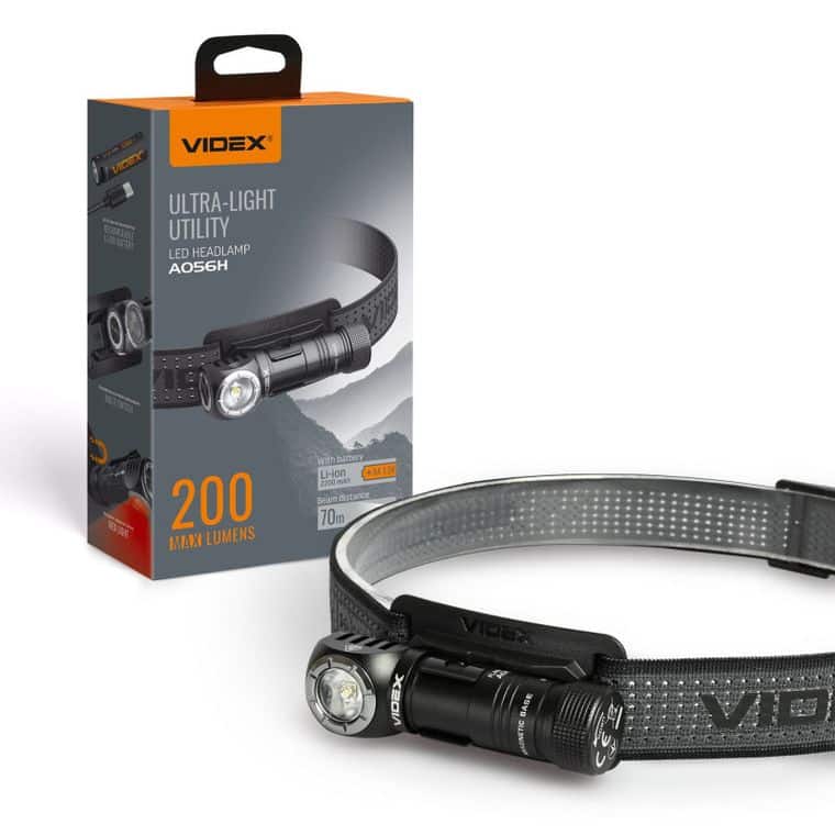 LED fejlámpa VIDEX VLF-A056H 200Lm 5000K