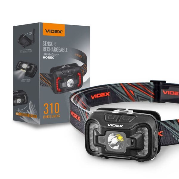LED fejlámpa VIDEX VLF-H025C 310Lm 5000K