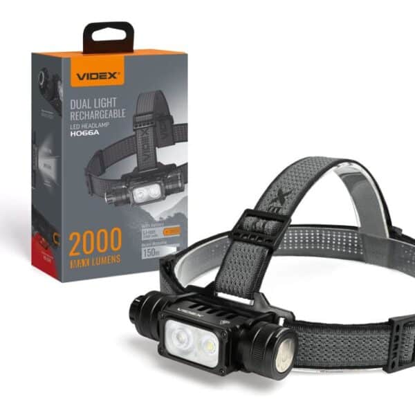 LED fejlámpa VIDEX VLF-H066A 2000Lm 5000K