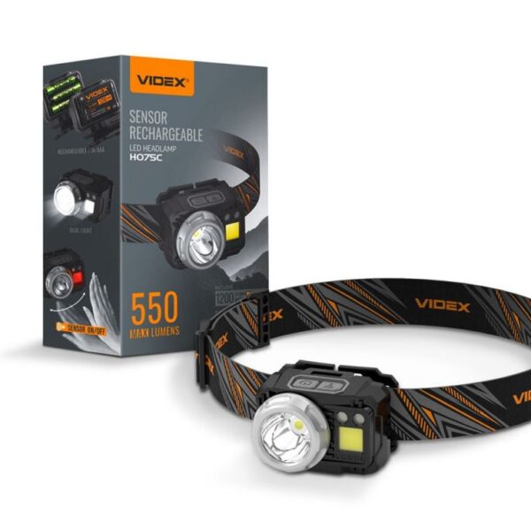 LED fejlámpa VIDEX VLF-H075C 550Lm 5000K